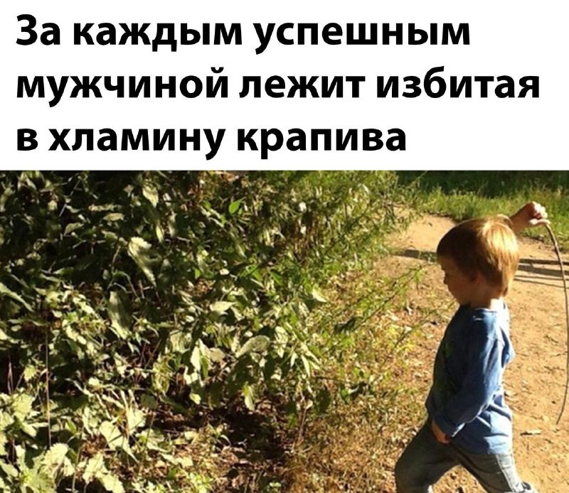 В нашем детстве мы сражались не с героями компьютерных игр, а с реальным злодеем — крапивой