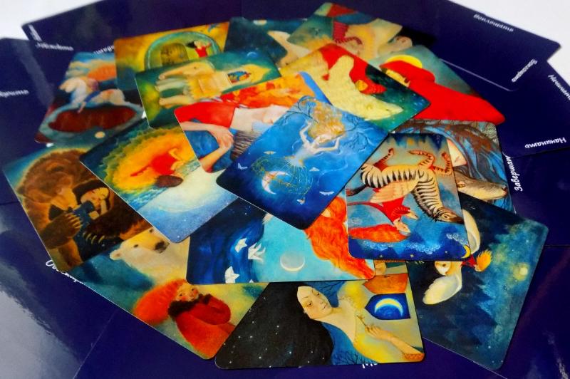 На картах может быть любое изображение, слово, фигура